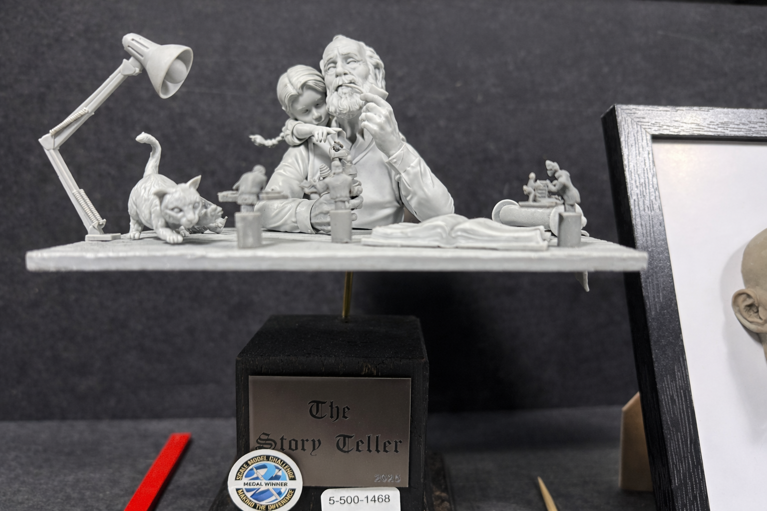Mad Priest Miniatures The Story Teller resin diorama medal winner Scale Model Challenge 2025